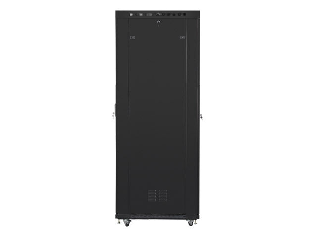 Lanberg rack cabinet 19" free-standing 47U/800x1000 (flat pack) with mesh door lcd black v2