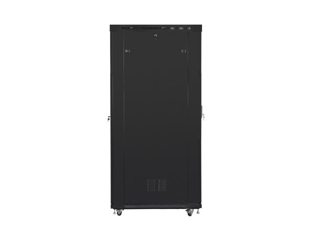 Lanberg rack cabinet 19" free-standing 42U/800x1200 (flat pack) with glass door lcd black v2