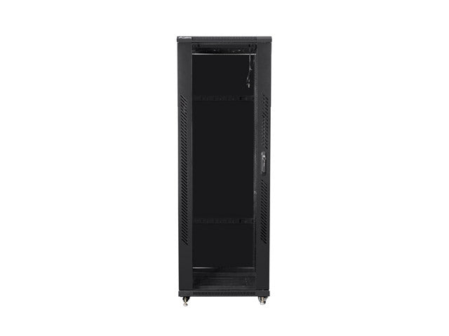 Lanberg rack cabinet 19" free-standing 47U / 800x800 self-assembly flat pack, black