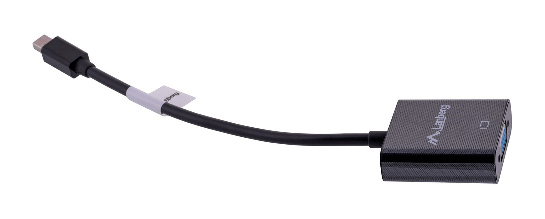 Lanberg adapter display port mini (m) -> VGA (f), 20cm cable, black