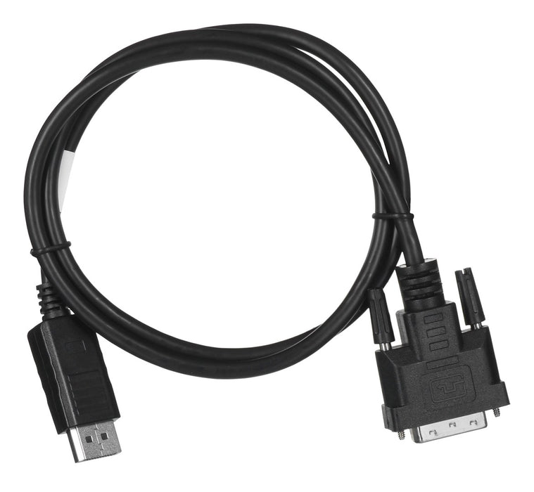 Lanberg display port (M) V1.2 -> DVI-D (M) (24+1) cable 1m, dual link, black