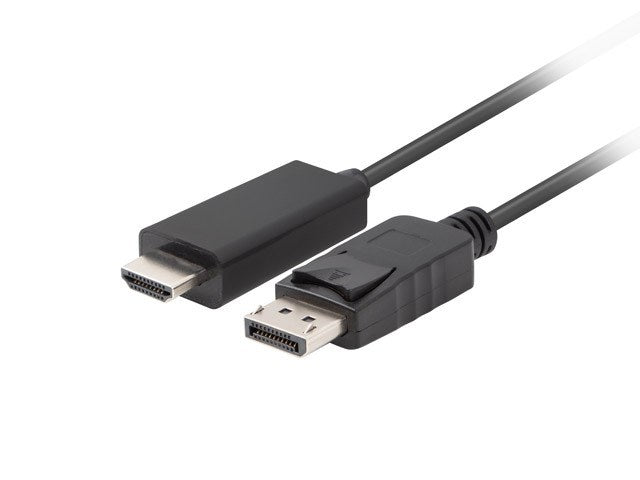 Lanberg display port (M) V1.1 -> HDMI (M) cable 3m, black