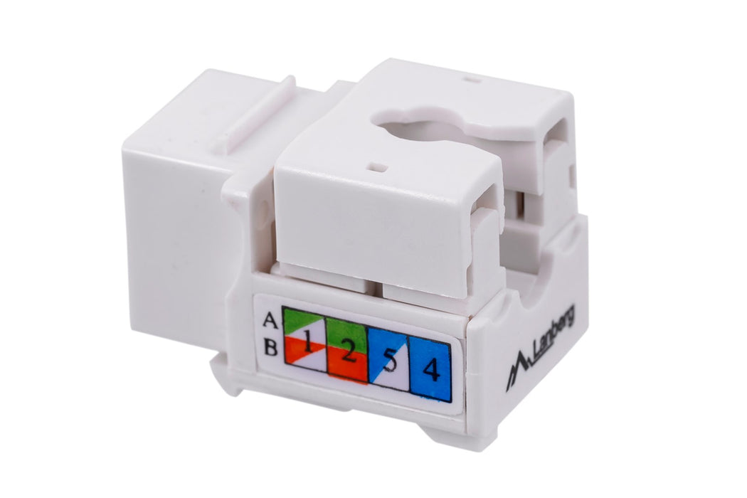 Lanberg keystone module RJ45 90° UTP CAT.6