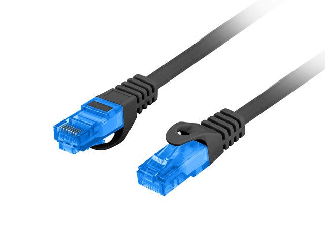 Lanberg patchcord CAT.6a s/ftp lszh cca 3m black fluke passed