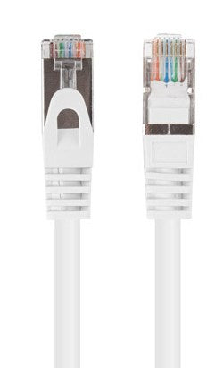 PATCHCORD KAT.5E UTP 3M BIAŁY FLUKE PASSED LANBERG 10-PACK