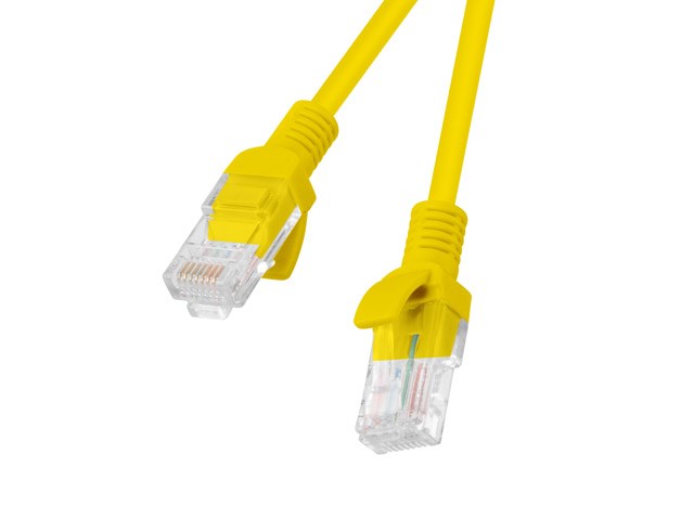 Lanberg PCU6-20CC-0300-Y networking cable Yellow 3 m Cat6 U/UTP (UTP) 10-PACK