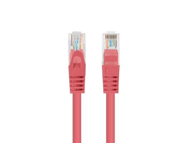 Fluke Passed Lanberg patchcord cat.6 UTP 0.25 m red 10-pack