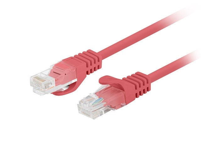 Fluke Passed Lanberg patchcord cat.6 UTP 0.25 m red 10-pack