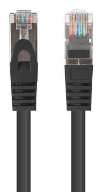 Lanberg PCF6-20CC-0100-BK networking cable Black 1 m Cat6 U/UTP (UTP)