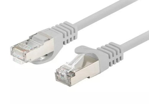 PATCHCORD CAT.6 FTP 2M GREY FLUKE PASSED LANBERG 10-PACK