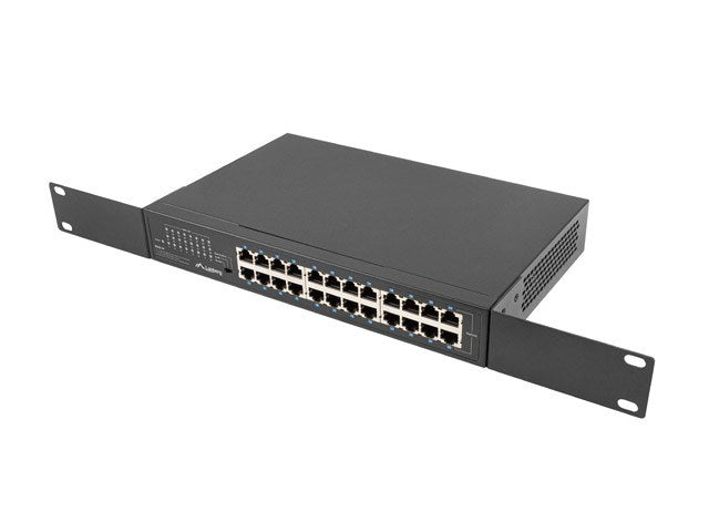 Lanberg switch rsge-24 24x 1GB unmanaged gigabit ethernet rack 19"