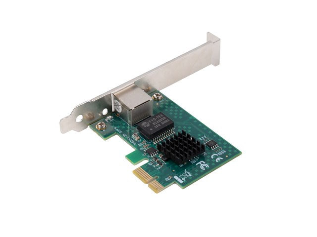 NETWORK CARD LANBERG PCI EXPRESS X1 1X RJ45 2.5GB LOW PROFILE BRACKET