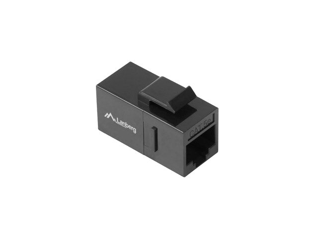 Lanberg  feed-trru keystone connector RJ45->RJ45 UTP CAT.5e