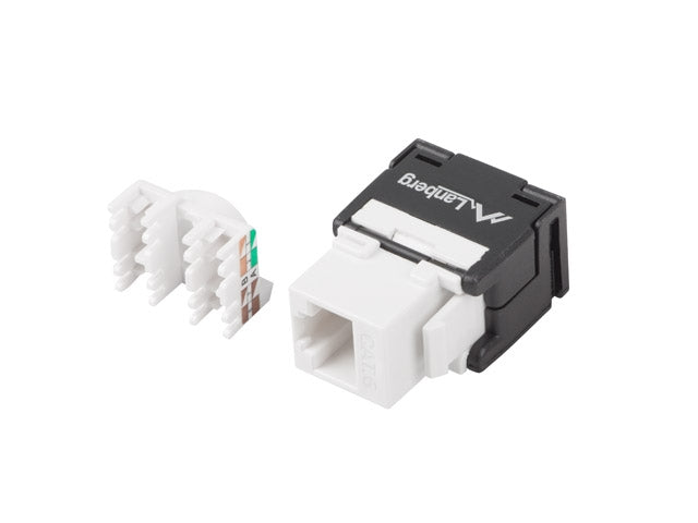 Lanberg keystone module toolless RJ45 180° UTP CAT.6a