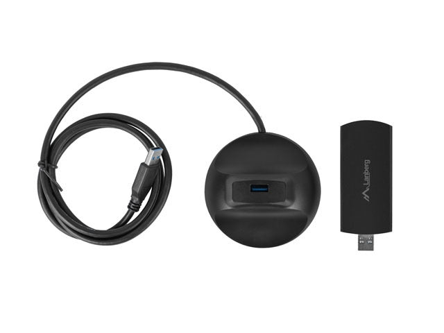 Lanberg USB adapter wireless network card nc-3000-wi ax3000 tri-band 2x internal antennas
