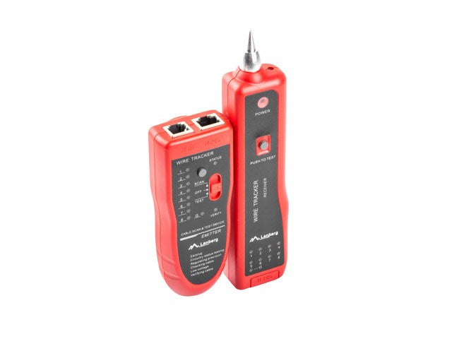 Lanberg multifunctional wire pair tracer RJ-45, RJ-12, RJ-11, coaxial
