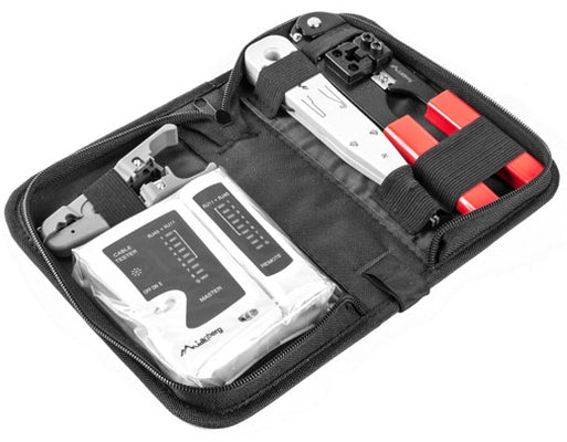 Lanberg network tool case w. network tools and tester