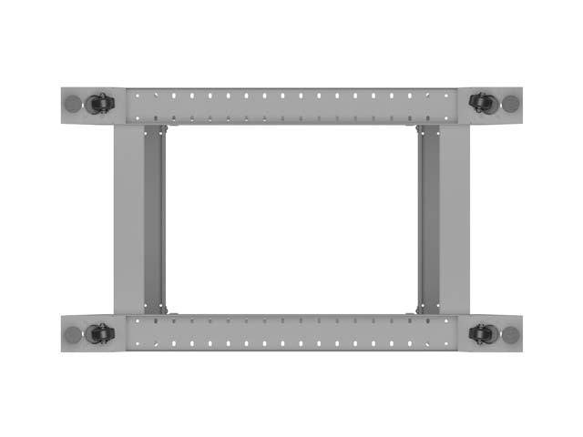 Lanberg open rack 19" 32U  600x1000, grey