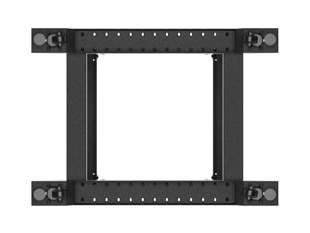Lanberg open rack 19" 18U 600x800 black