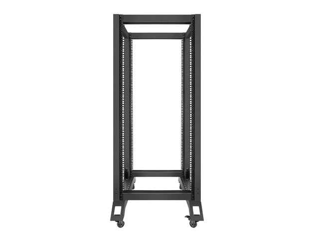 Lanberg open rack 27U  600x800, black