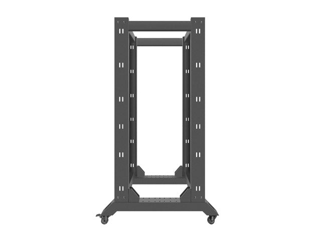 Lanberg open rack 19" 27U  600x800, black