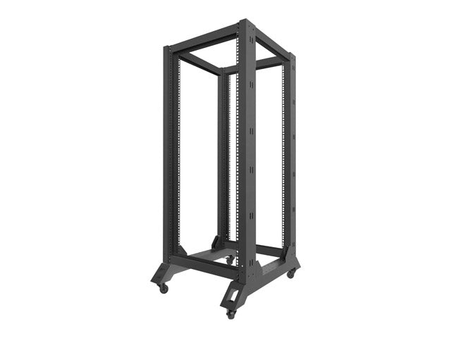 Lanberg open rack 19" 27U  600x800, black