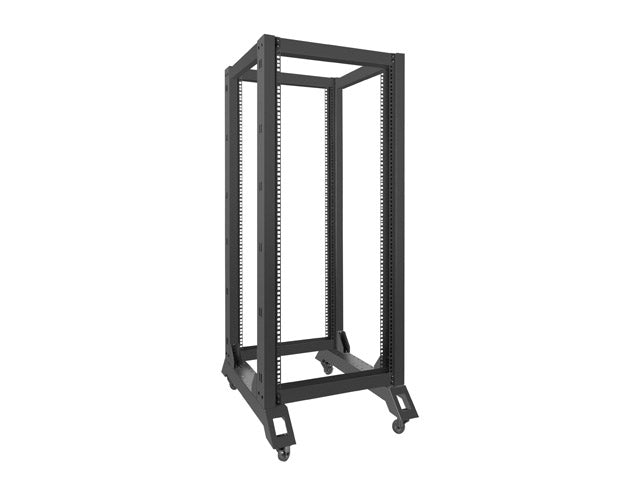 Lanberg open rack 19" 27U  600x800, black