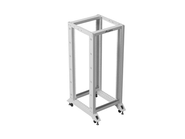Lanberg open rack 19" 27U  600x800, grey