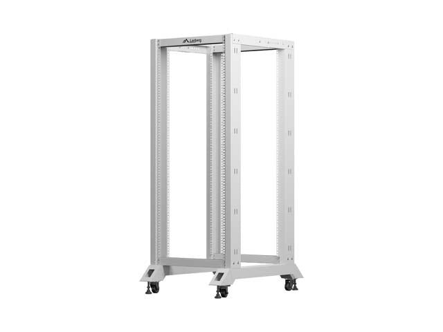 Lanberg open rack 19" 27U  600x800, grey