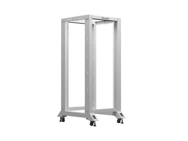 Lanberg open rack 19" 27U  600x800, grey