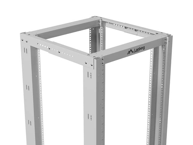 Lanberg open rack 19" 32U  600x800, grey