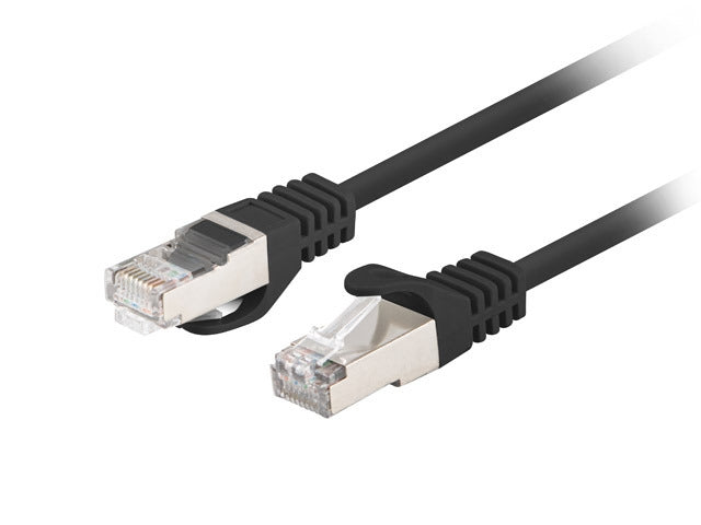 Lanberg patch cord CAT.6 FTP 1.5m, black, 10 pack
