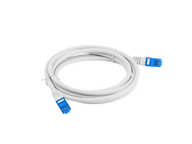 Lanberg patchcord CAT.6a s/ftp lszh cca 1.5m grey fluke passed