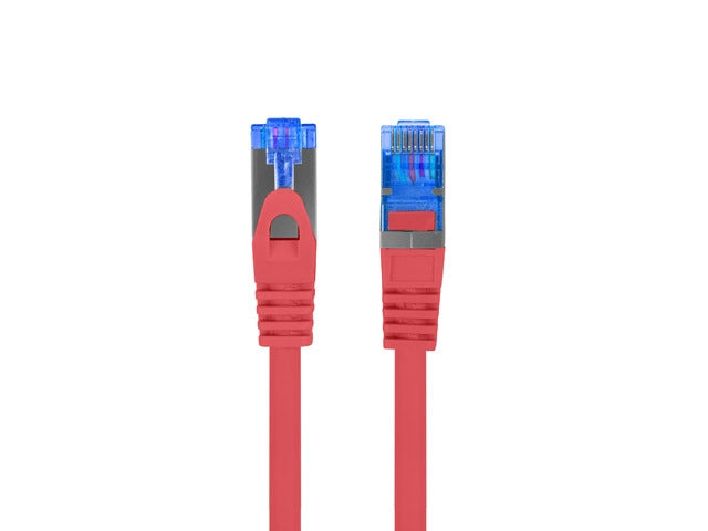 Lanberg patch cord CAT.6A FTP LSZH CCA 2m Fluke Passed, red