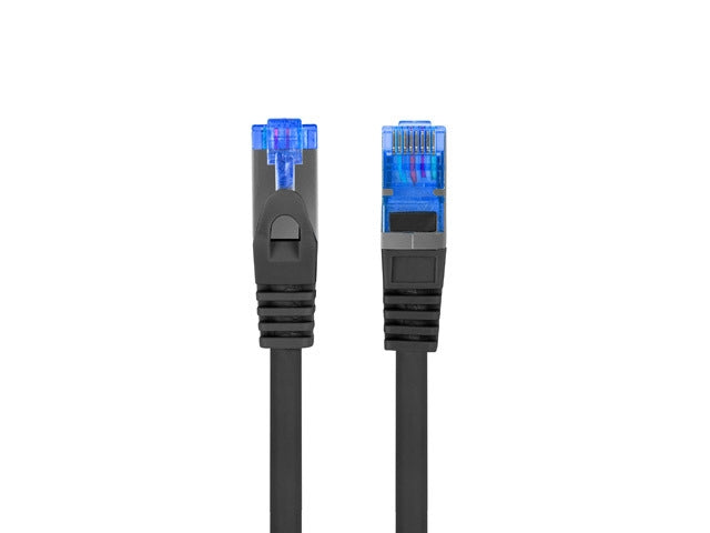 Lanberg patchcord CAT.6a s/ftp lszh cca 3m black fluke passed