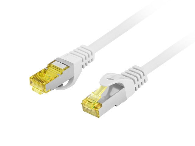 Lanberg patch cord CAT.6A S/FTP LSZH CU 0.25m Fluke Passed, grey