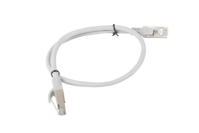 Lanberg patch cord CAT.5E 0.5m, grey