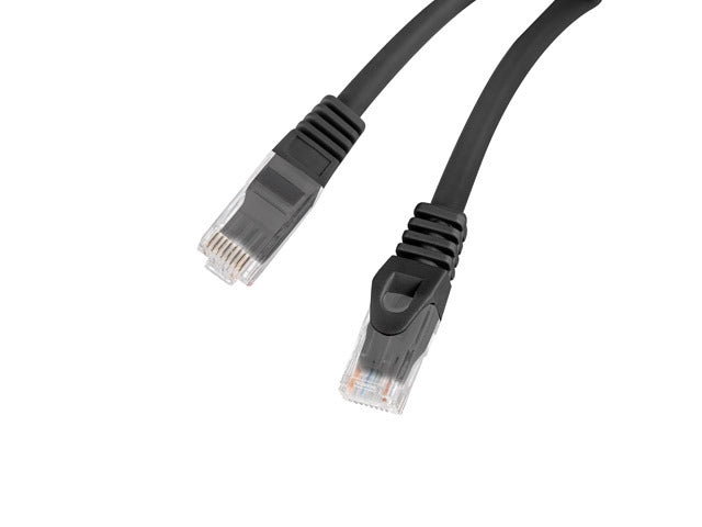 Lanberg patchcord CAT.6 utp lszh cu 2m black fluke passed