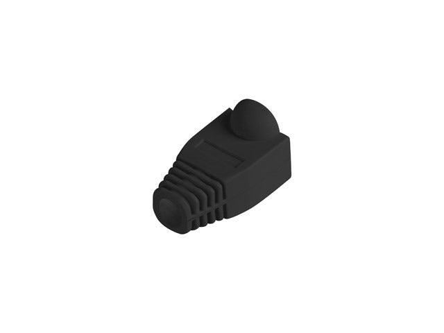 Lanberg Strain Relief, RJ-45 (Boot Cap), Black, 100-pack