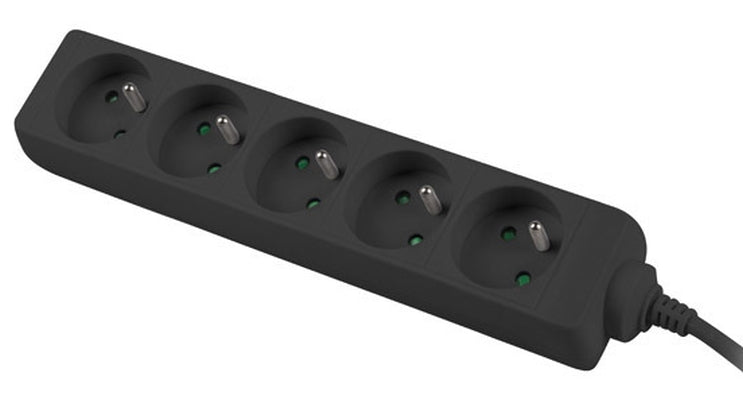 Lanberg power strip 1m, 5 sockets, for UPS system