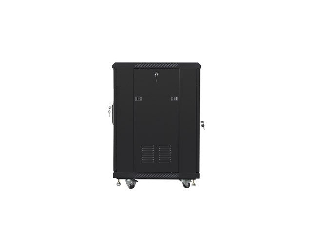 Lanberg rack cabinet 19" free-standing 15U/600x600 (flat pack) black