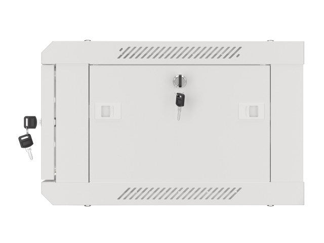 Lanberg rack cabinet 19" wall-mount 4U / 600x450 for self-assembly (flat pack), grey