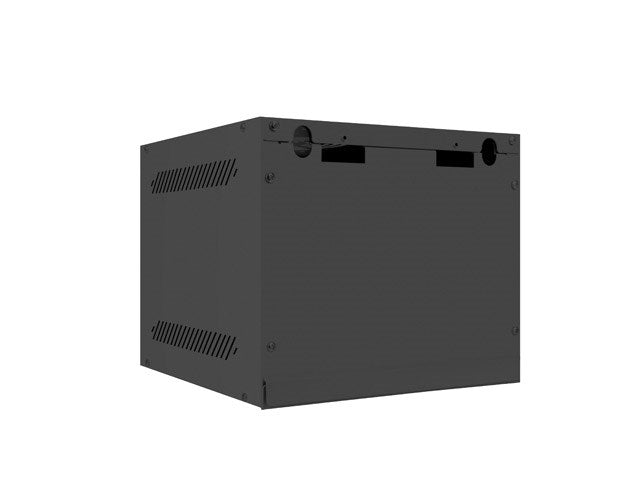 Lanberg rack cabinet 10" wall-mount 4U / 280x310 for self-assembly (flat pack), black