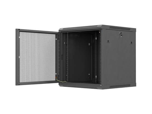 Lanberg WF01-6612-23B rack cabinet 12U Wall mounted rack Black