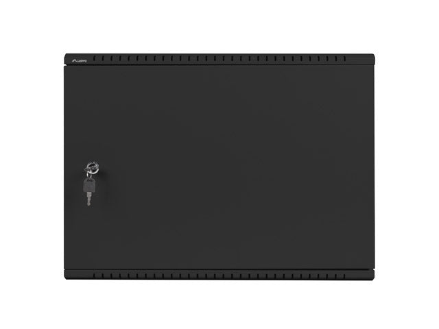 Lanberg rack cabinet 19" wall-mount 4U+3u/540x200 low-profile black (assembled)