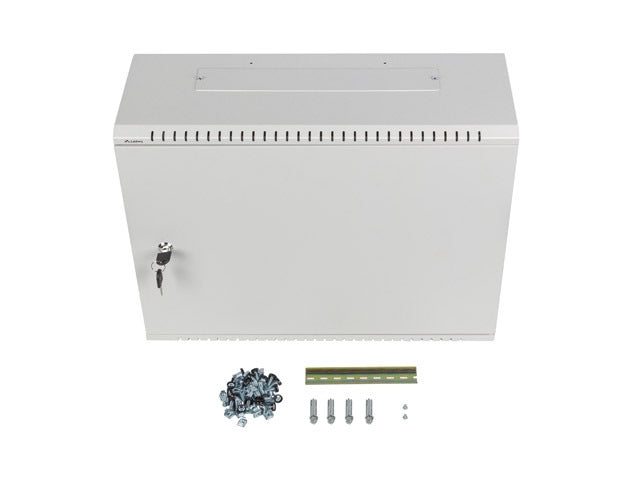 Lanberg rack cabinet 19" wall-mount 4U+3u/540x200 low-profile grey (assembled)
