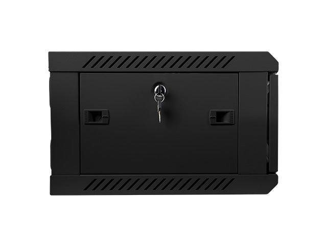 Lanberg rack cabinet 19" wall-mount 4U / 600x450 for self-assembly (flat pack), black