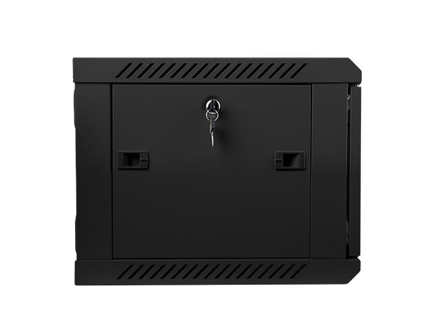 Lanberg rack cabinet 19" wall-mount 6U / 600x450 for self-assembly (flat pack), black