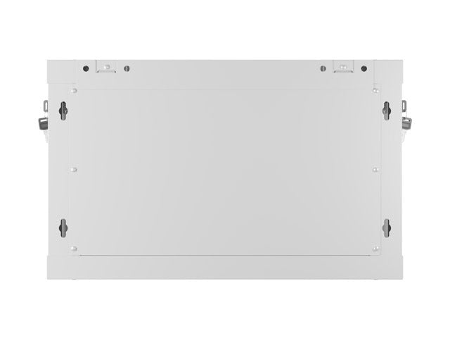 Lanberg rack cabinet 19" wall-mount 6U/600x450 with perforated door grey (flat pack)