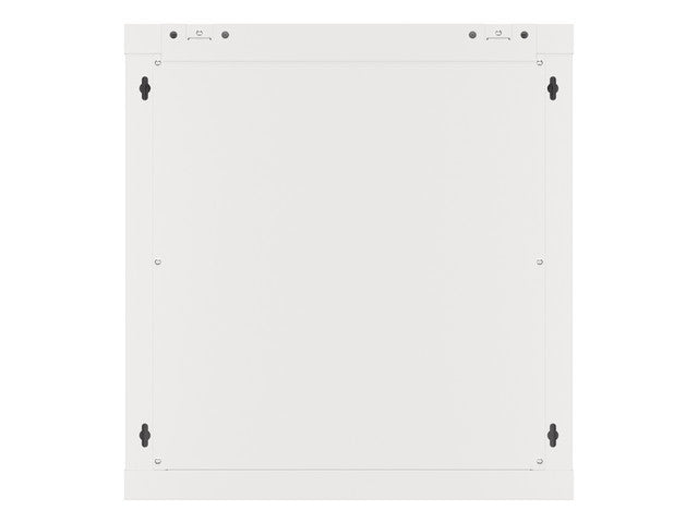Lanberg rack cabinet 19" wall-mount 12U/600x450 for self-assembly with metal door grey (flat pack)